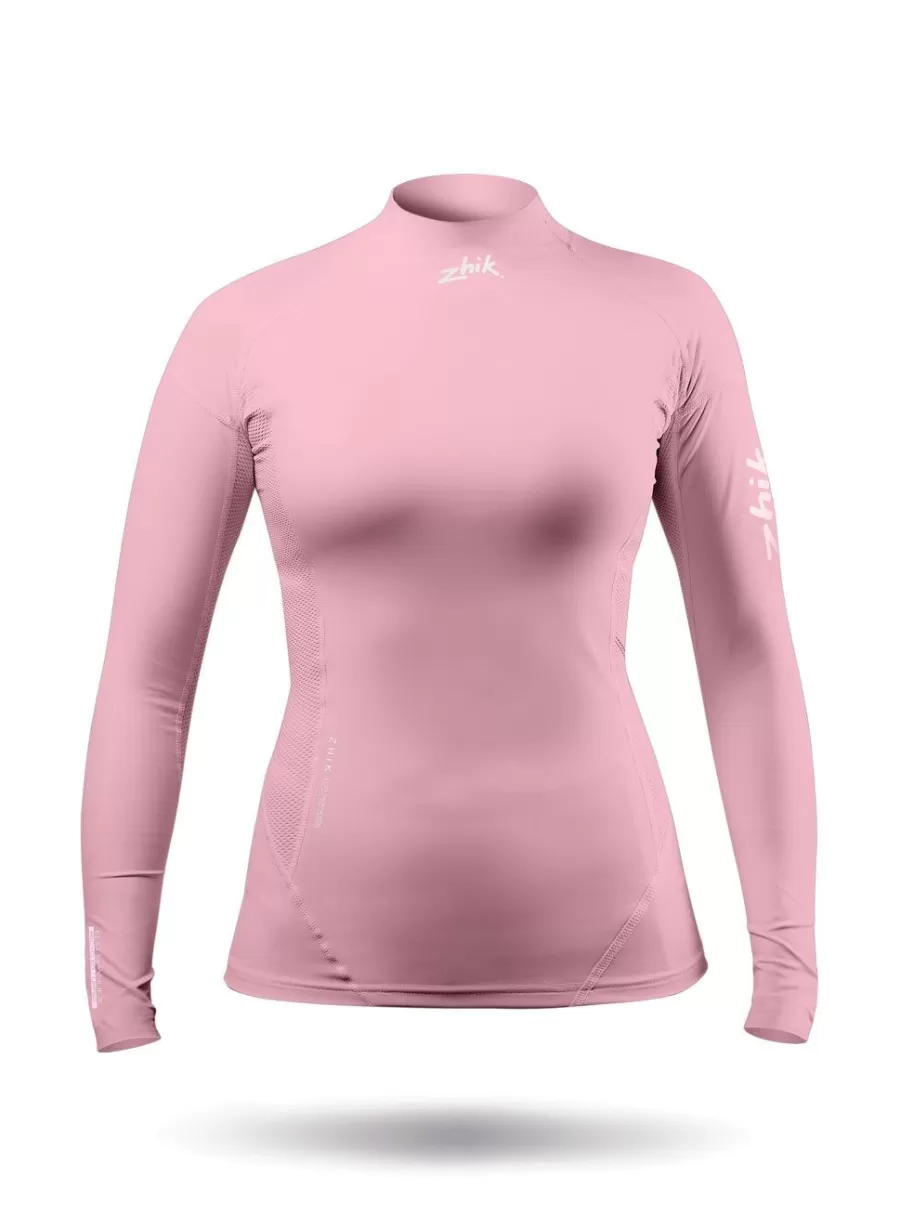 Best Zhik Haut A Manches Longues Eco Spandex Pour Femme - Rose