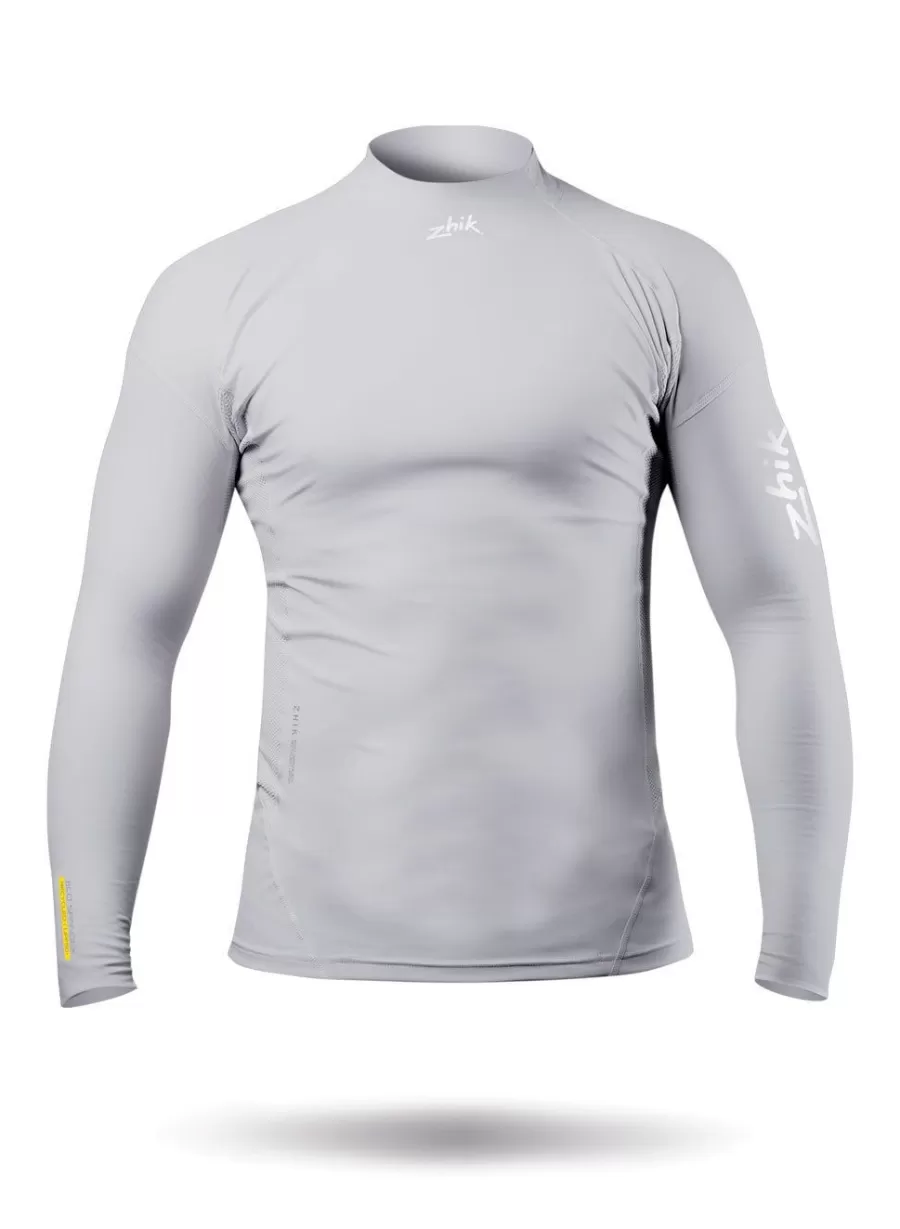 Store Zhik Haut A Manches Longues Platinum Eco Spandex Pour Hommes