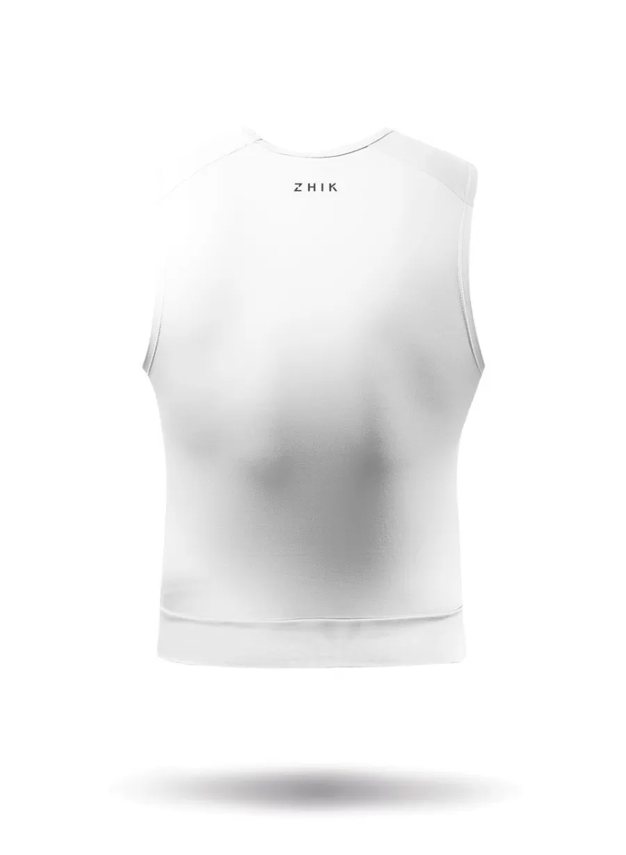 New Zhik Pinnie D'Evenement En Spandex - Blanc