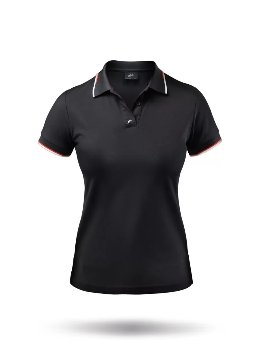 Clearance Zhik Polo Elite Femme - Noir