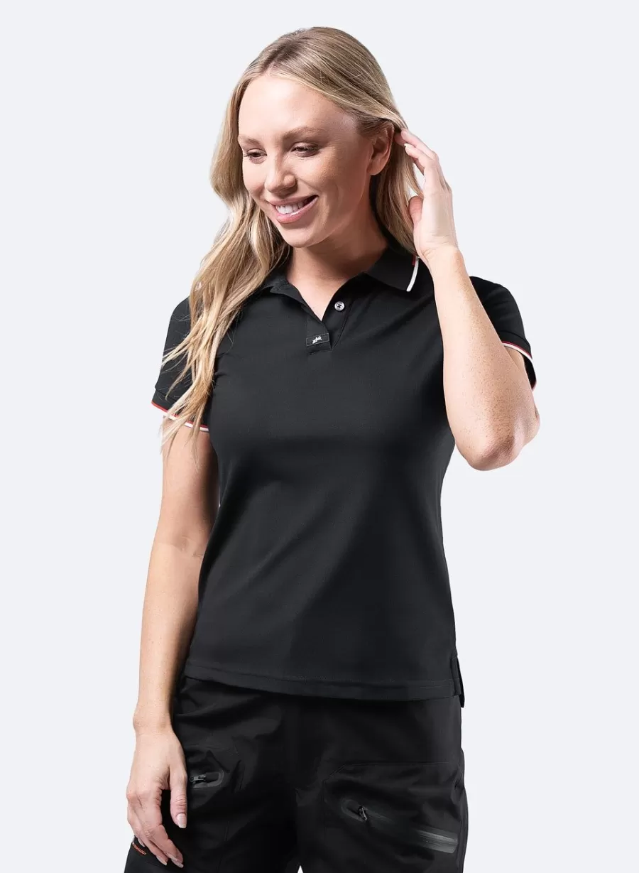 Clearance Zhik Polo Elite Femme - Noir