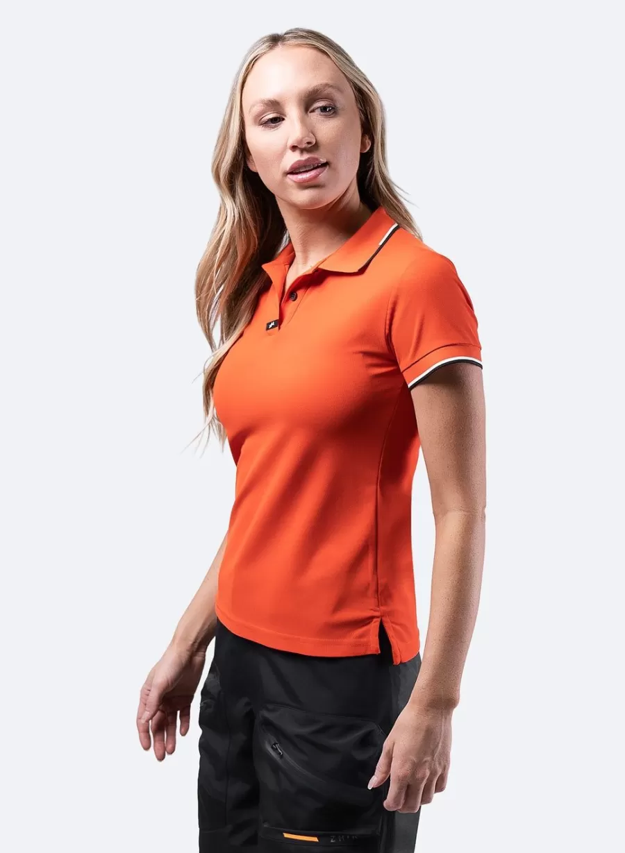 Flash Sale Zhik Polo Elite Femme - Rouge Ocean