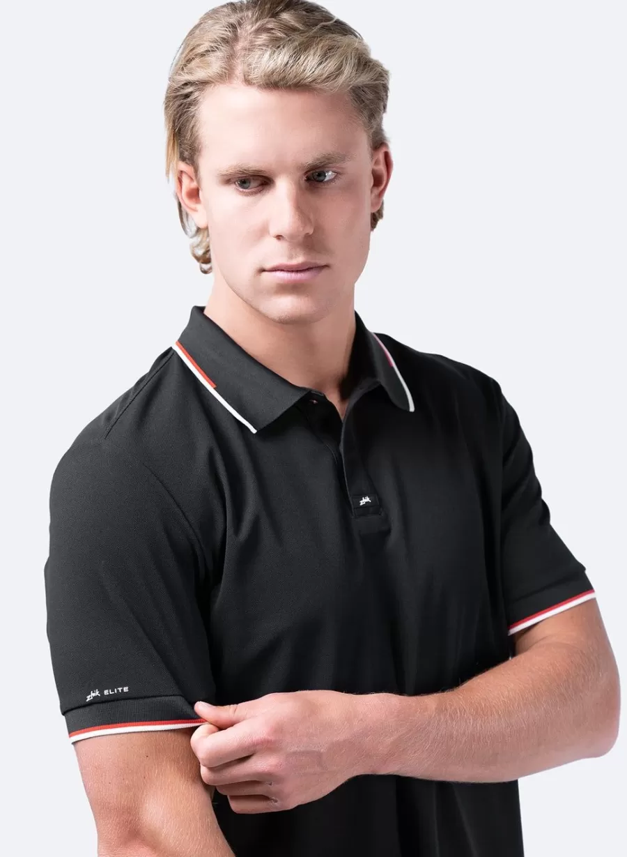 Cheap Zhik Polo Elite Homme - Noir