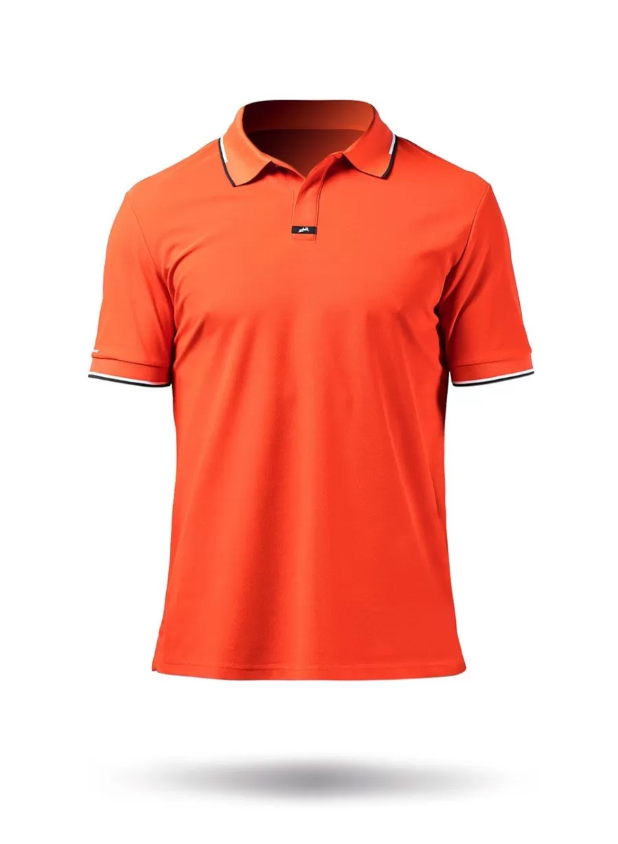 Sale Zhik Polo Elite Homme - Rouge Ocean