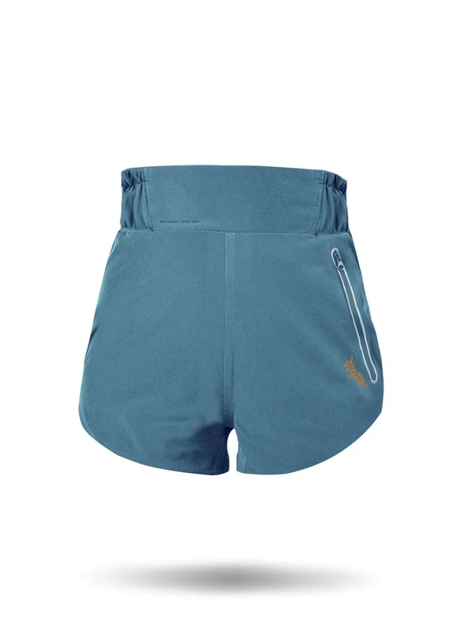 Store Zhik Short De Planche Bleu Provincial Pour Femmes