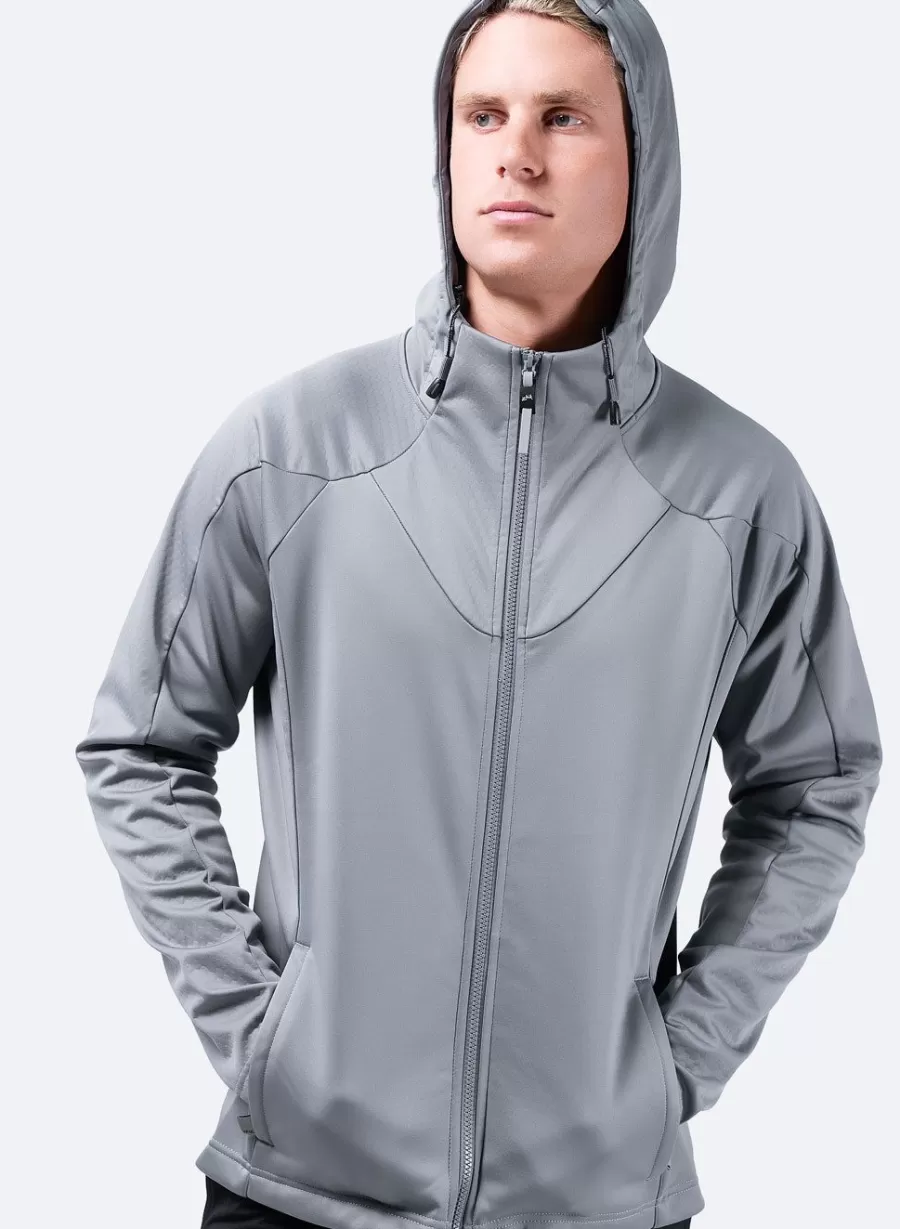 Flash Sale Zhik Sweat A Capuche Tech Pour Hommes - Platine