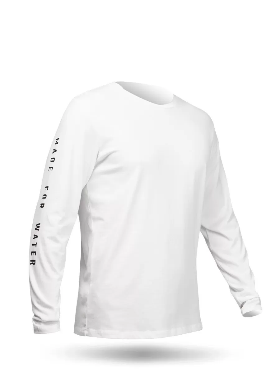 Clearance Zhik T-Shirt En Coton A Manches Longues Mfw Pour Hommes