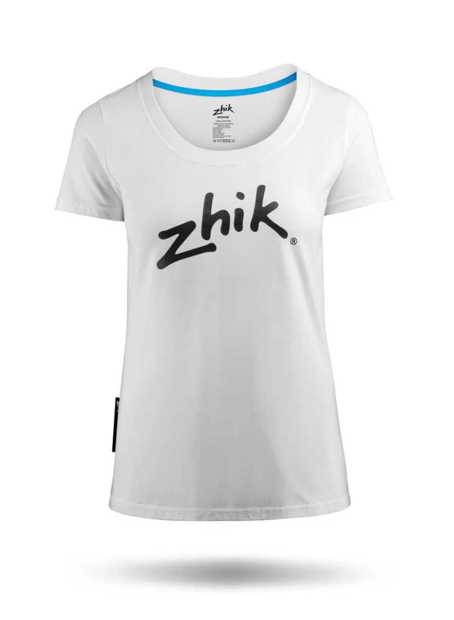 Cheap Zhik T-Shirt En Coton Hydrophobe Pour Femmes