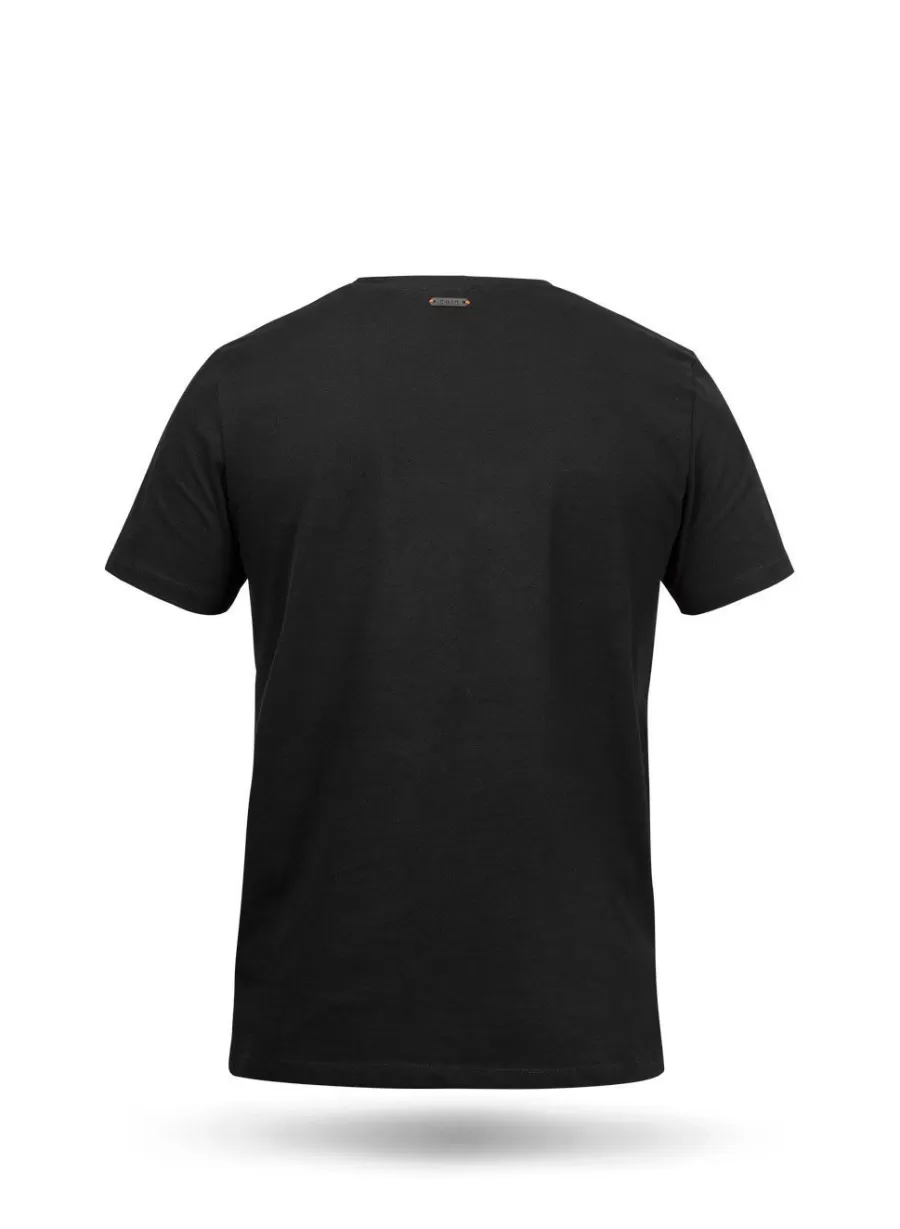 Fashion Zhik T-Shirt En Coton Imprime Slash Pour Hommes