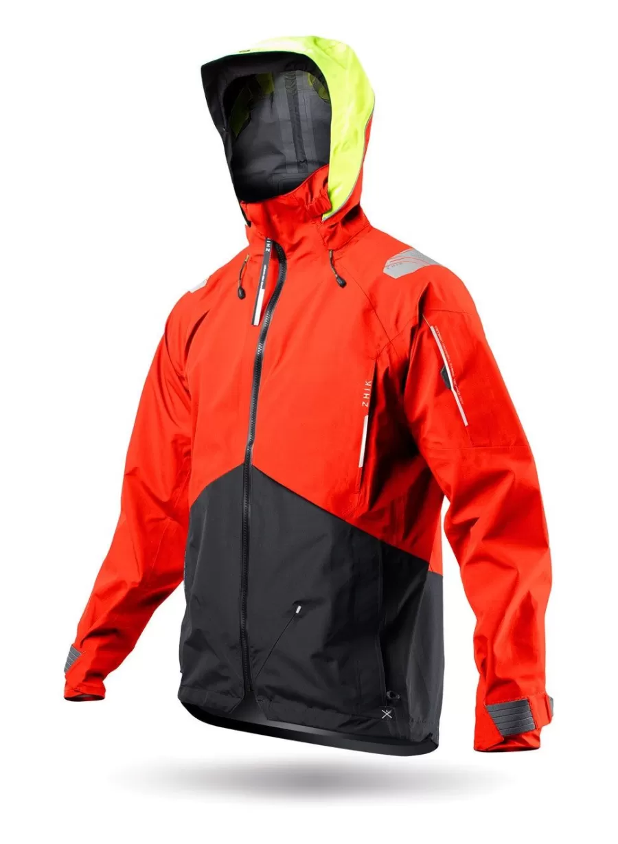 Shop Zhik Veste Cst500 Rouge Flamme Pour Homme