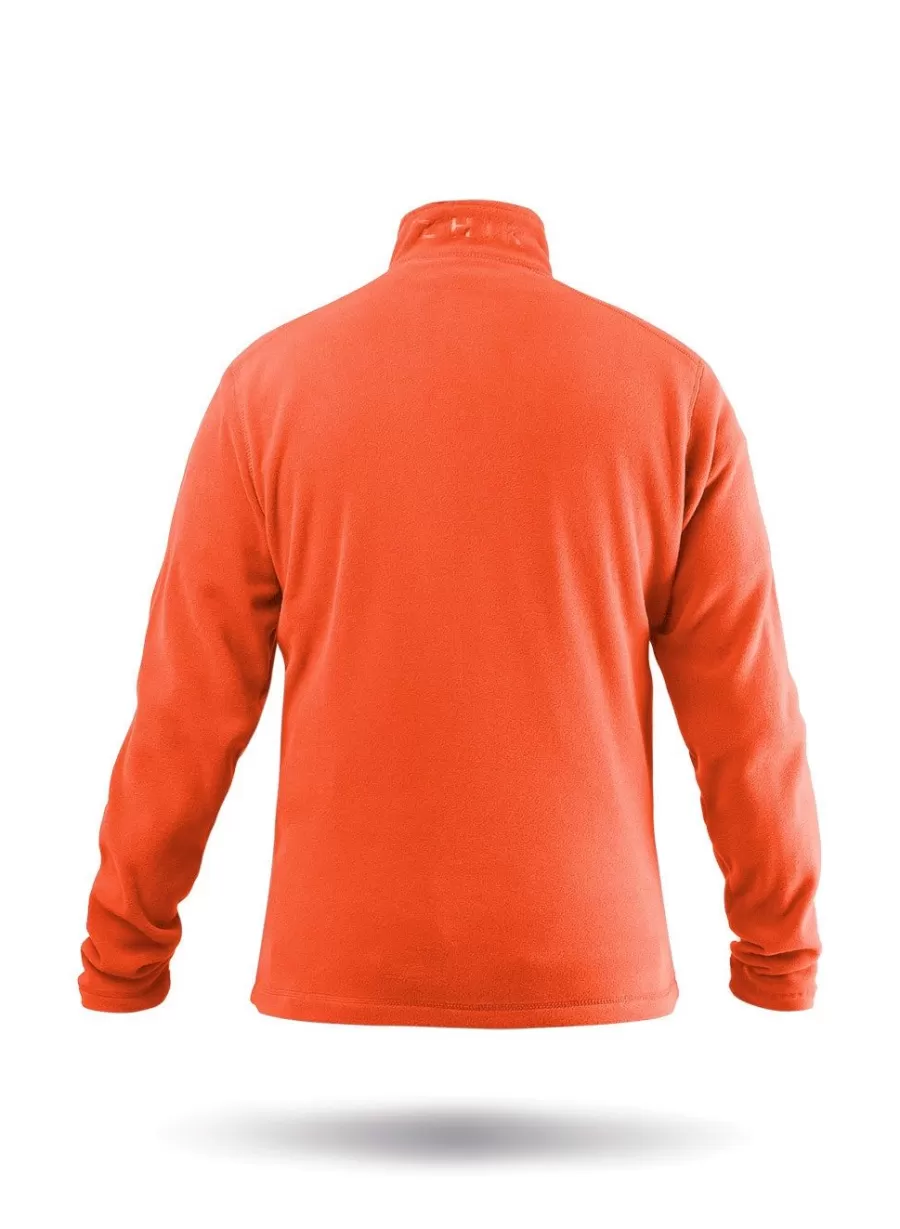 Hot Zhik Veste Polaire Zippee Rouge Flamme Pour Homme